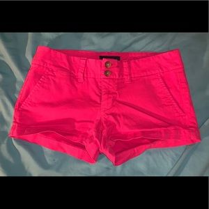 Hot Pink Stretch Shorts